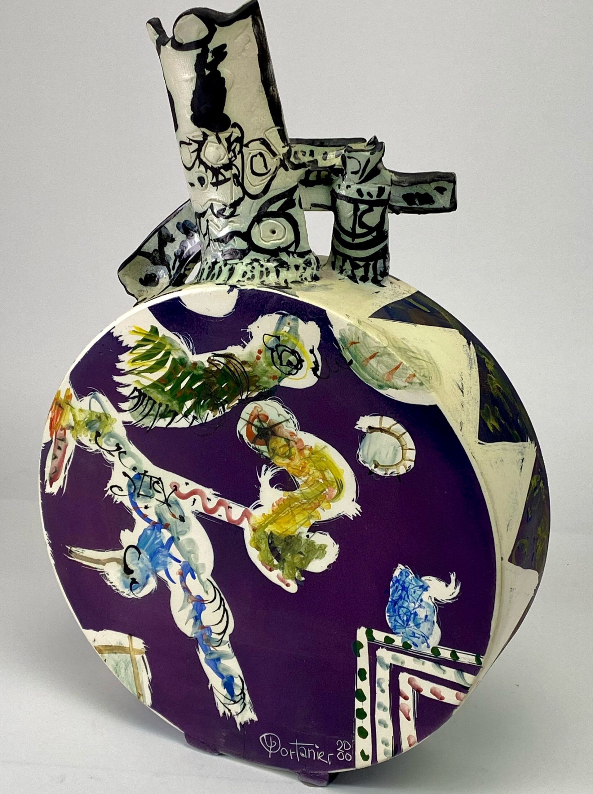 Gilbert Portanier, Boite mauve, 2000. Foto Hillebert Siemensma